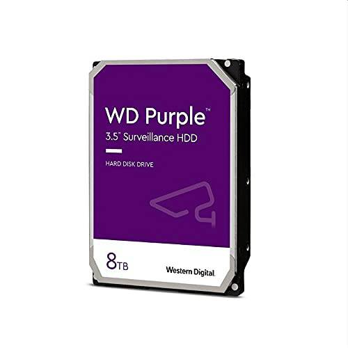 Western 디지털 8TB WD 퍼플 감시 내장 하드디스크 HDD - 5640 RPM, SATA 6 GB/ S, 128 MB Cache, 3.5 - WD84PURZ