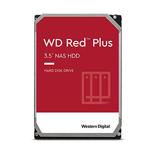 Western 디지털 4TB WD 레드 플러스 NAS 내장 하드디스크 HDD - 5400 RPM, SATA 6 GB/ S, CMR, 128 MB Cache, 3.5 -WD40EFZX