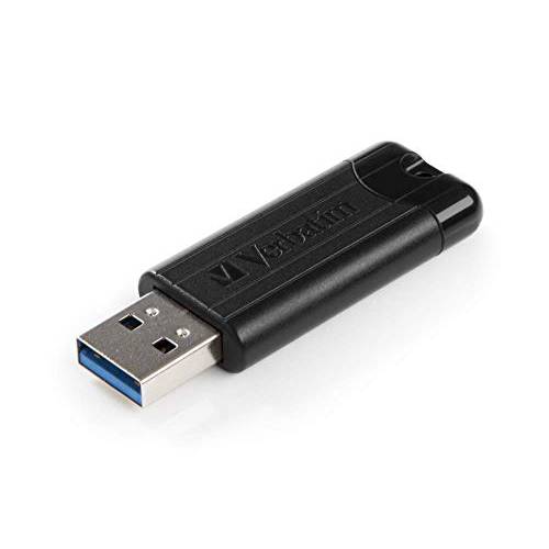 64GB Pinstripe USB 3.0 플래시드라이브 - 블랙