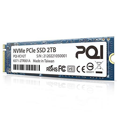 PQI 지구력 퍼포먼스 시리즈 2TB 2000GB 내장 Solid-State 드라이브 SSD PCIe NVMe 1.3 Gen4x4 게이밍 데스크탑 PC 게이밍 노트북 암호화 마이닝 Farming 치아 XCH BTC ETH PQI XCH2T