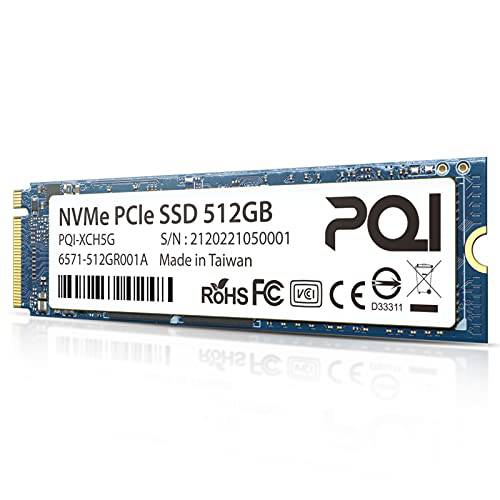 PQI 지구력 퍼포먼스 시리즈 512GB 내장 Solid-State 드라이브 SSD PCIe NVMe 1.3 Gen3x4 게이밍 데스크탑 PC 게이밍 노트북 암호화 마이닝 Farming 치아 XCH BTC ETH PQI XCH5G