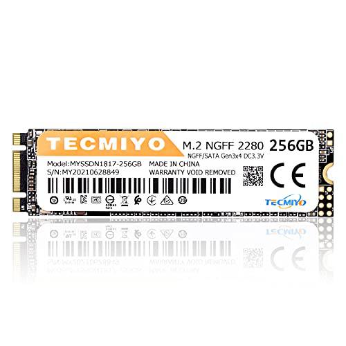TECMIYO 256GB M.2 NGFF 2280 SATA SSD 256gb 6Gb/ s 내장 SSD Gen3x4 DC3.3V
