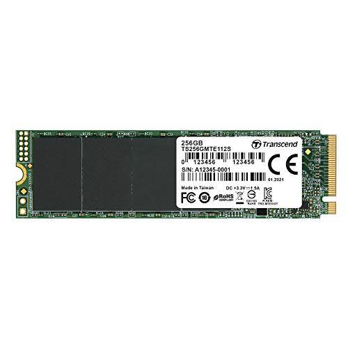 트렌센드 256GB NVMe PCIe Gen3 x4 MTE112S M.2 SSD SSD TS256GMTE112S