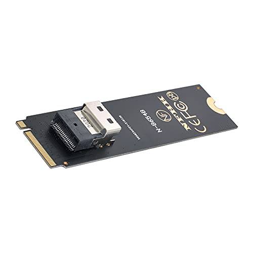 NFHK NGFF M-Key NVME to U.2 U2 키트 SFF-8639 to SFF-8654 Slimline SAS PCIe SSD 어댑터 메인보드