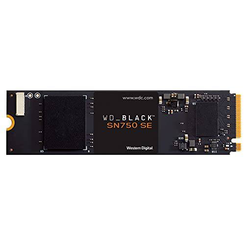 WD_BLACK 500GB SN750 SE NVMe 내장 게이밍 SSD SSD - Gen4 PCIe, M.2 2280, Up to 3, 600 MB/ s - WDS500G1B0E