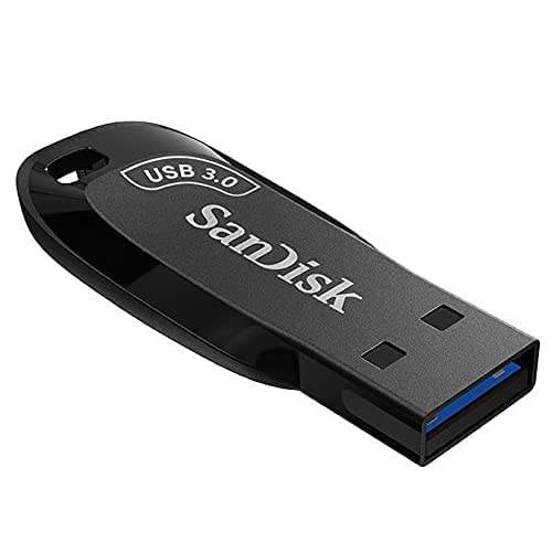 SanDisk 64GB (5 팩) 울트라 시프트 USB 3.0 고속 100MB/ s 플래시드라이브 SDCZ410-064G 번들,묶음 (1) GoRAM 블랙 스트랩