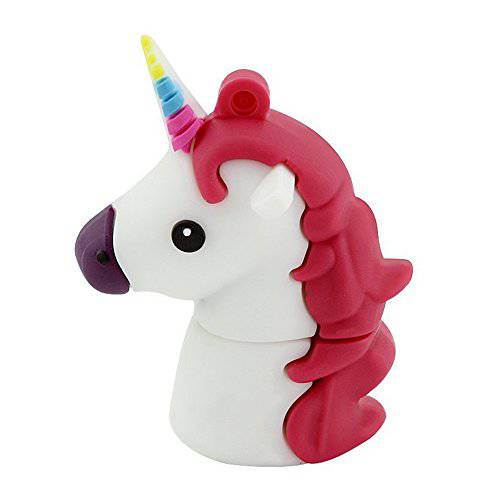 Aneew 32GB 카툰 귀여운 Unicorn USB 플래시드라이브 동물 Horse 메모리 썸 스틱 Pendrive 선물
