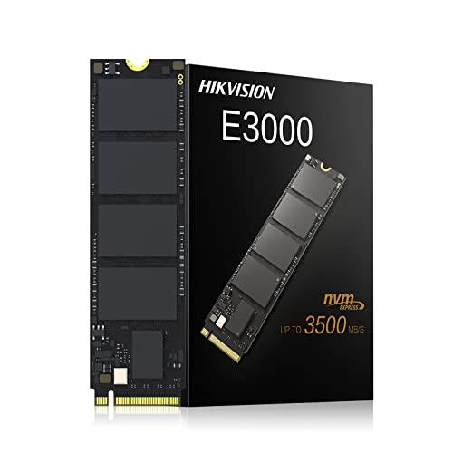 HIKVISION 내장 NVMe PCIe M.2 SSD 1TB, 내장 SSD, 세대 3x4, 2280, 3D 낸드 플래시 메모리, Up to 3200MB/ s Read 스피드