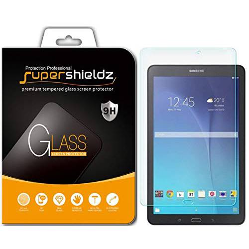 Supershieldz for 삼성 갤럭시 Tab E 9.6 inch 강화유리 화면보호필름, 액정보호필름, Anti 스크레치, 기포 프리