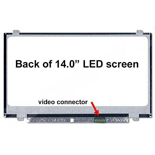 GENERIC 14 스크린 호환가능한 with HP 스트림 14-AX010WM 14-AX020WM 교체용 LCD 스크린 for 노트북 LED HD 매트,무광