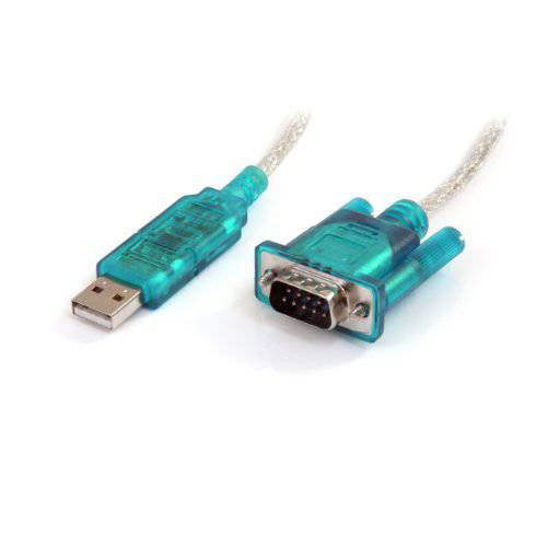 StarTech .com 3ft USB to RS232 DB9 Serial 어댑터 케이블 - up to 1 Mbps USB to Serial 컨버터, 변환기 - M/ M USB to VGA 어댑터 (ICUSB232SM3)