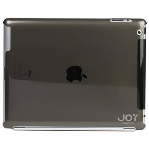 The Joy Factory SmartFit2 아이패드 2 스마트 커버 호환가능한 Ultra-Thin Snap-On 하드 케이스 AAD117, Smoke