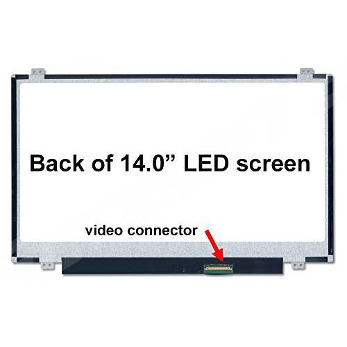 새로운 LCD Panel For 도시바 SATELLITE RADIUS E45W-C4200X LCD 스크린 글로시 14.0 1366X768 슬림 HD