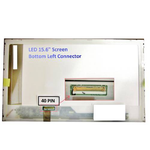 HP 2000-2D10NR 노트북 스크린 15.6 LED BOTTOM LEFT WXGA HD