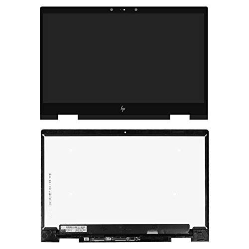 NBPCLCD LCD 터치 스크린 디지타이저 조립품 w/ 베젤 교체용 for HP Envy X360 15M-BP012DX BP111DX 925736-001