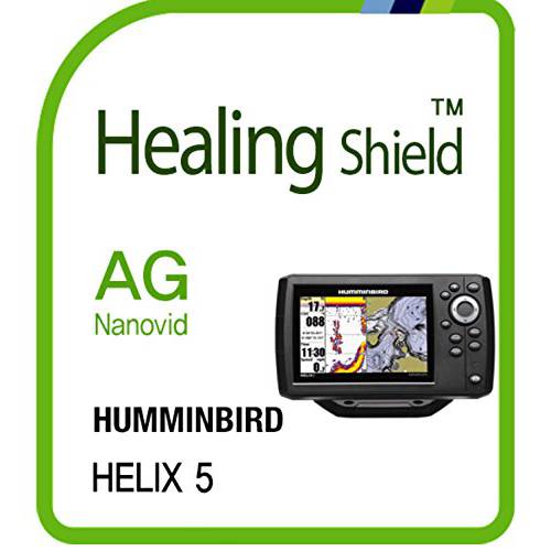 화면보호필름, 액정보호필름 2pcs for HUMMINBIRD Helix 5, Anti-Glare 매트,무광 화면보호필름, 액정보호필름 LCD 쉴드 방지 힐링 쉴드 아웃도어 필름 (HUMMINBIRD Helix 5)