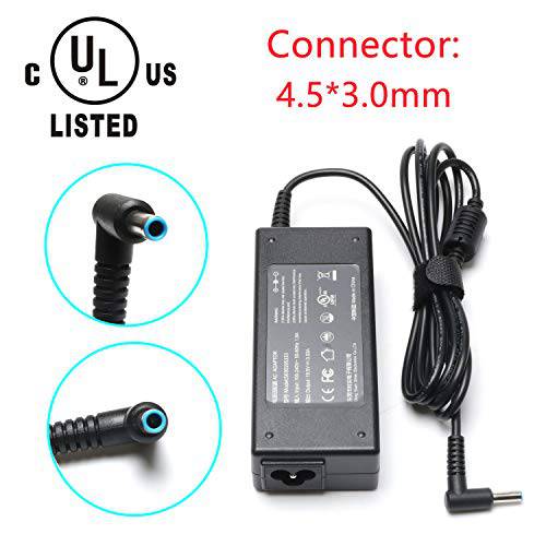 65W 19.5V 3.33A 어댑터 노트북 충전 for HP Pavilion X360 M3-U003DX M3-U001DX, Envy X360 M6-W103DX, 709985-004 PPP009A PPP009C PPP009D PPP012L-E PPP009L-E PPP012D-S 709985-002 709985-003 PA-1650-32HE