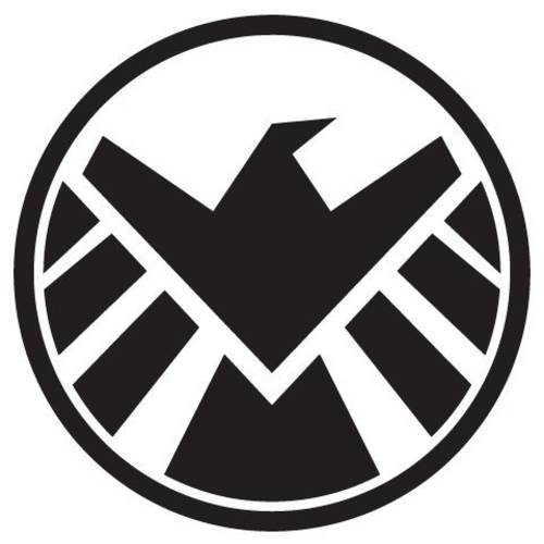 Agents of S.H.I.E.L.D. 로고 5 쉴드 데칼,스티커 스티커 for 자동차 노트북 태블릿 스케이트 보드 - 블랙