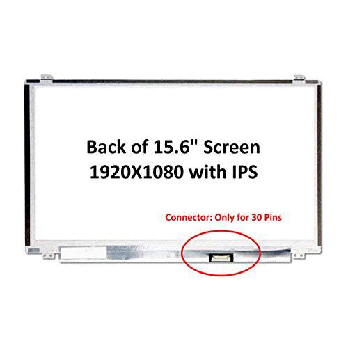 Fullcom 새로운 15.6 인치 호환가능한 with LP156WF6(SP)(B5) LP156WF6(SP)(B6) LP156WF6-SPB5 LP156WF6-SPB6 IPS FHD 1080P 노트북 LED LCD 교체용 스크린