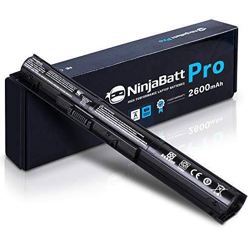 NinjaBatt  프로 노트북 배터리 for HP VI04 756743-001 756745-001 756744-001 756478-851 프로북 440 G2 450 G2 756478-421 756478-421 756478-422 Envy 14 15 17 - 삼성 세포 [4 세포/ 2600mAh/ 38Wh]