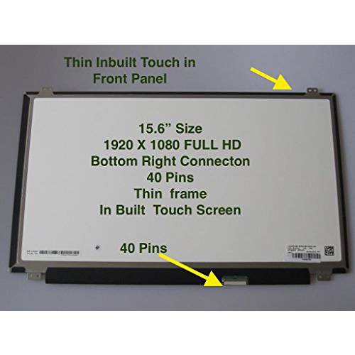 새로운 DP/ N Hxmyh 교체용 노트북 LCD 스크린 15.6 Full-HD LED DIODE (0HXMYH)