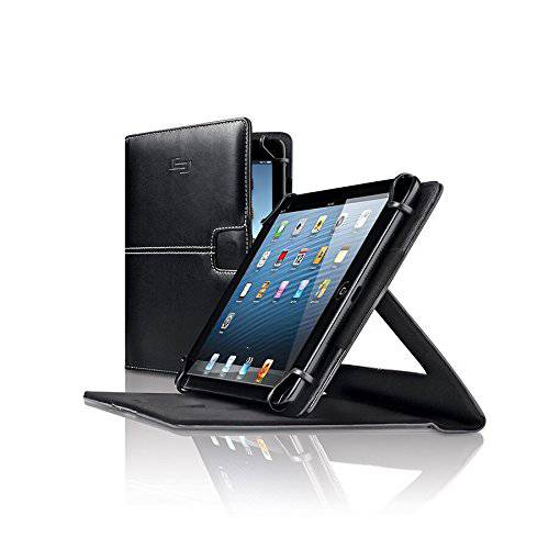 Solo New York VTA202-4 Summit 범용 태블릿, 태블릿PC 케이스 for 5.5 Inch to 8.5 Inch 태블릿, 블랙