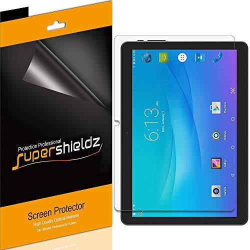 (3 팩) Supershieldz for Onn 10.1 inch 태블릿, 태블릿PC and Onn 태블릿, 태블릿PC 프로 10.1 inch 화면보호필름, 액정보호필름, 하이 해상도 클리어 쉴드 (애완동물)