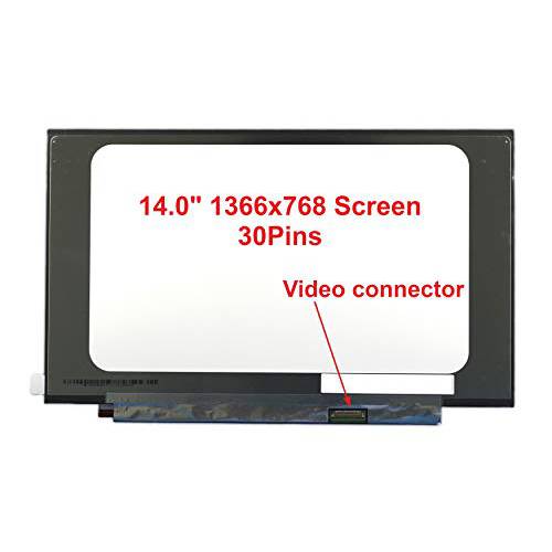 Fullcom 새로운 15.6 스크린 호환가능한 with N140BGA-EA4 Rev.C2 Narraw 엣지, No 브라켓 HD 1366X768 WXGA 슬림 노트북 LED LCD 교체용