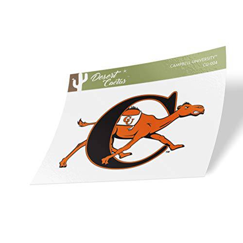 Campbell University 싸움 Camels NCAA Vinyl 데칼,스티커 노트북 워터 병 차량용 스크랩북 ( 스티커 - 004)