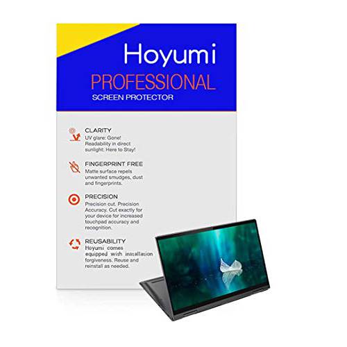 Hoyumi  화면보호필름, 액정보호필름 for 레노버 Yoga C740 14 Inch 풀 스크린 노트북 매트,무광 화면보호필름, 액정보호필름 2Pcs (14 Inch, Anti 눈부심 화면보호필름, 액정보호필름)