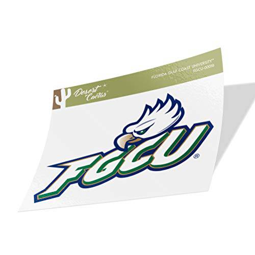 Florida Gulf Coast University FGCU 이글스 NCAA Vinyl 데칼,스티커 노트북 워터 병 차량용 스크랩북 ( 스티커 - 00016)