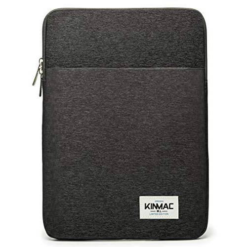 Kinmac  스노우 블랙 컬러 360 도 Protective 버티컬 Style 방수 노트북 슬리브 with 주머니 (15 inch-15.6 Inch)