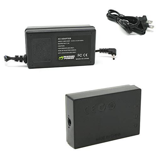 Wasabi Power AC 파워 어댑터 키트 DC 커플러 캐논 LP-E12,  ACK-E12, DR-E12, CA-PS700