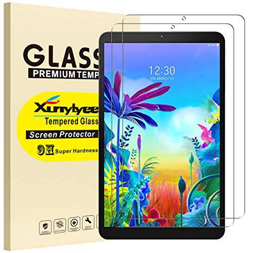 [2 팩] XunyLyee  화면보호필름, 액정보호필름 LG G 패드 5 10.1,  강화유리 필름 LG G 패드 5 태블릿, 태블릿PC Anti-Scratch 간편 설치