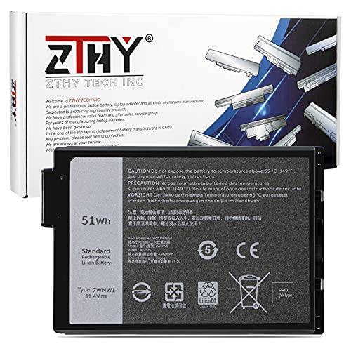 ZTHY 11.4V 51Wh 3Cell 7WNW1 노트북 배터리 교체용 Dell Latitude 7424 5424 5420 러그드 익스트림 시리즈 노트북 DMF8C 0DMF8C 0GK3D3 GK3D3