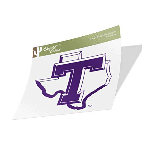 Tarleton State University TSU Texans 비닐 데칼 노트북 물병, 워터보틀 자동차 스크랩북 ( 스티커 - 00013A)