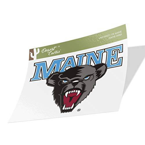 University of 메인 UMaine 블랙 Bears 비닐 데칼 노트북 물병, 워터보틀 자동차 스크랩북 ( 스티커 - 00001)