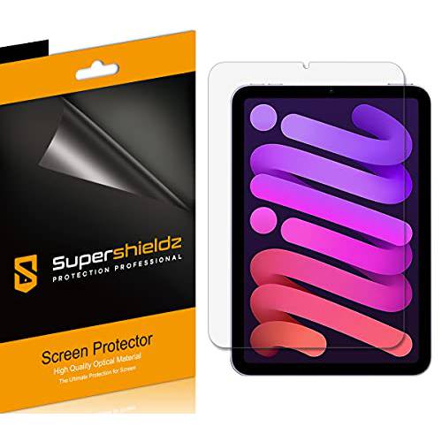 (3 팩) Supershieldz Anti-Glare (매트) 화면보호필름, 액정보호필름 Designed 애플 아이패드 미니 6 8.3-Inch (2021, 6th 세대)
