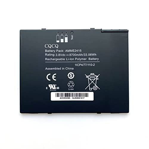 CQCQ AMME2415 배터리 ZEBAR AMME2415 1ICP4/ 77/ 110-2 큰 태블릿, 태블릿PC 노트북 (3.8V 33.06Wh/ 8700mAh)