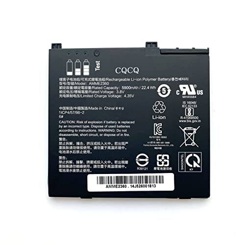 CQCQ AMME2360 배터리 ZEBAR ET 시리즈 태블릿, 태블릿PC 노트북 AMME2360 13J324002978 EM7355 (3.8V 5900mAh/ 22.4Wh)