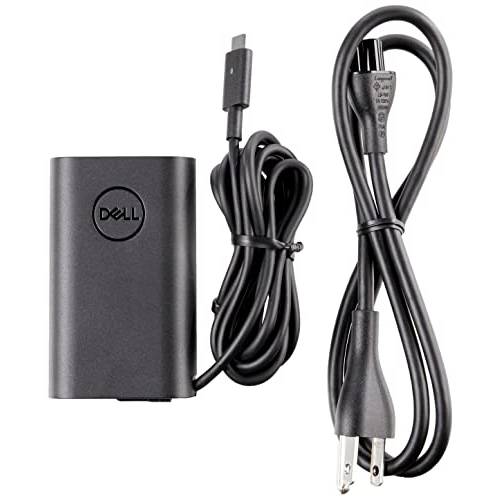 Dell 슬림 USB-C 노트북 충전기 - 45-Watt Type-C 파워 어댑터, 1 미터 케이블, OEM 컴포넌트 - 블랙
