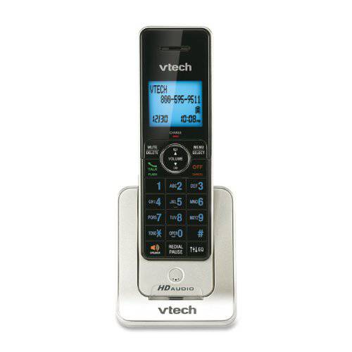 VTech Dect 6.0 무선 핸드셋 실버 블랙 VTELS6405