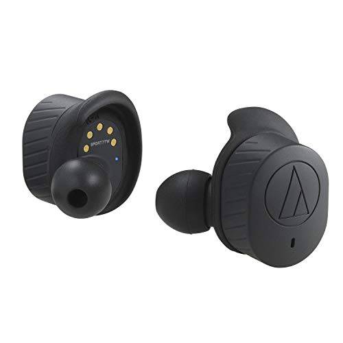 Audio-Technica ATH-SPORT7TWBK SonicSport 무선 In-Ear 헤드폰,헤드셋, 블랙