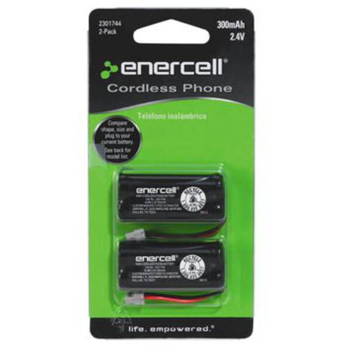 Enercell 2.4V 300mAh NI-MH 무선 폰 배터리 - 2-pack 배터리