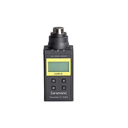 Saramonic TX-XLR9 Plug-on XLR 송신기 UwMIC9 디지털 UHF 무선 마이크,마이크로폰 시스템