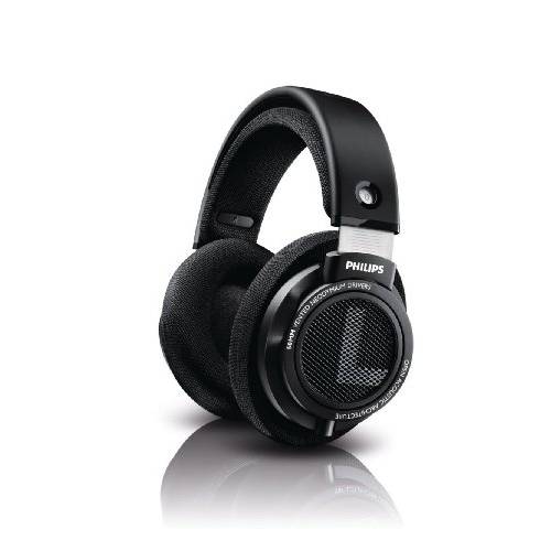 Philips 오디오 필립스 SHP9500 하이파이 Precision 스테레오 Over-Ear 헤드폰,헤드셋 블랙