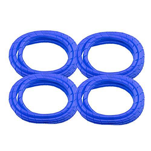 4 팩 MD 프리미엄 8’ 케이블 커버 방지 케이블 Tangling - 블루