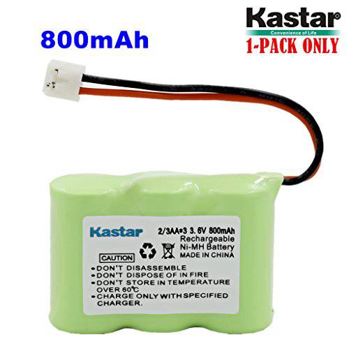 Kastar 1-Pack 2/ 3AA 3.6V 800mAh EH Ni-MH 충전식 배터리 at& T 2422 80-5074-00-00 Lucent 2422 Vtech ia5870 ia5882 Sanik 3SN-2/ 3AA30-S-J1 무선 폰 (체크 Your 무선 폰 모델 다운)