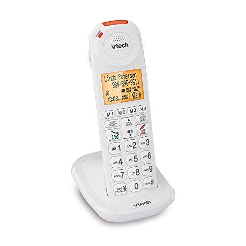 VTech SN5107 증폭 악세사리 핸드셋 큰 버튼&  라지 디스플레이 SN5127& SN5147 Senior 폰 시스템, 멀티