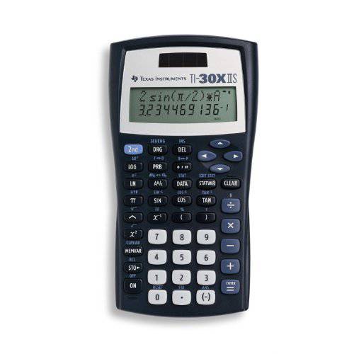 Portable& Gadgets Texas Instruments TI-30X IIS 2-Line 이공계,공학 계산기, 블랙 컬러: 블랙
